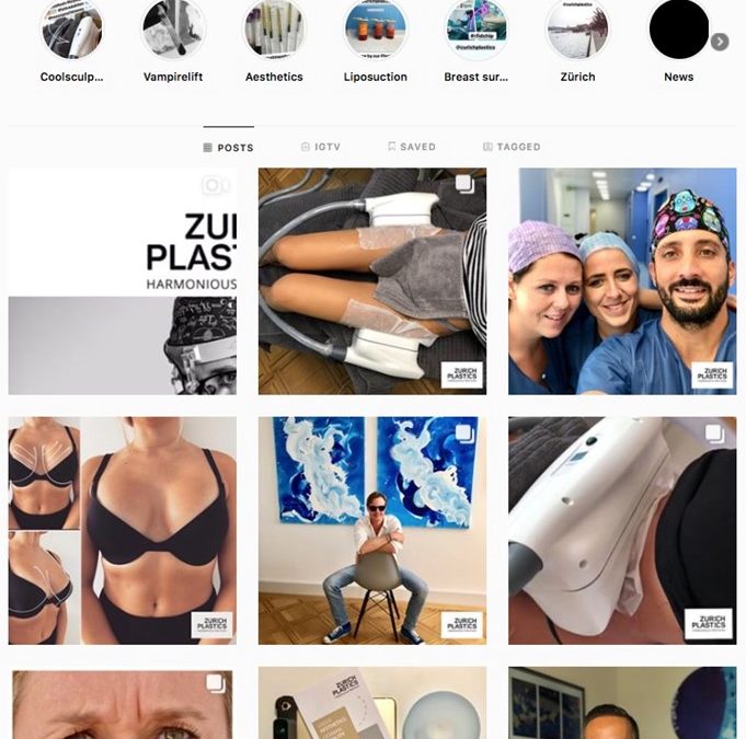 Instagram feed von Zurich Plastics