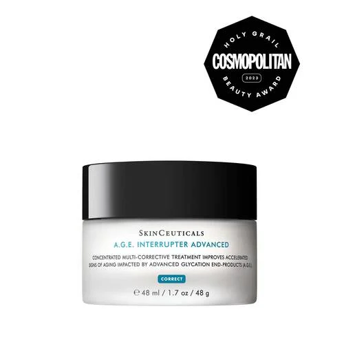 A.G.E. Interrupter Advanced is a potent anti-wrinkle cream that helps reverse visible signs of aging