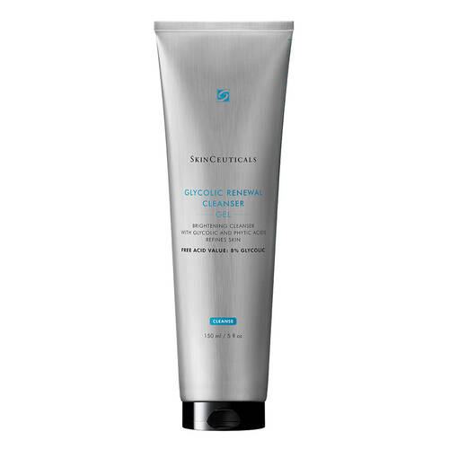 Glycolic Renewal Cleanser is a high-concentration, soft-foaming gel face wash designed to effectively exfoliate skin.